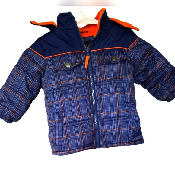 Xtreme Toddler Puffer Fleece Winter Hooded Jacket - Picture 1 of 6